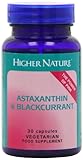 Higher Nature Astaxanthine and Blackcurrant Capsules Pack of 30