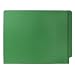 Smead End Tab Folder, Letter, Straight, 11 Point, Green, 100 per Box (25110)