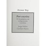 answer key for por escrito