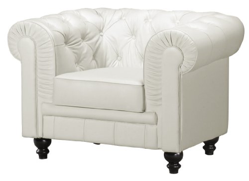 Zuo Aristocrat Armchair, White