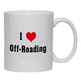 I Love/Heart Off-Roading Mug for Coffee / Hot Beverage (choice of sizes and colors)