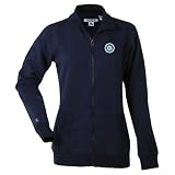 Seattle Mariners Women's Revolution Track Jacket by Antigua - Navy Small