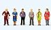 figures standing Frauen, Model Car, Ready-made, Preiser 1:87_s-1