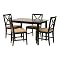 X-Back 5-pc. Dining Set - Espresso