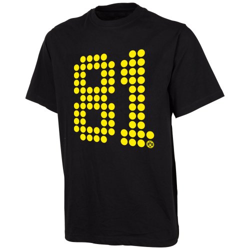 Kappa Uni BVB T-shirt BVB 81 Punkte T-shirt, 005 / black, XL, 434658