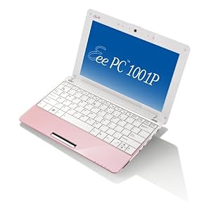 Asus Eee PC 1001P-MU17-PI 10.1-Inch Intel Atom Netbook Computer (Rose Pink)