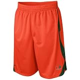 Nike Miami Hurricanes Orange Fly High Durasheen Shorts