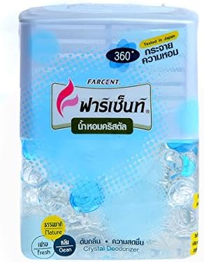 Farcent Crystal Deodorizer Gel Nature Fresh Clean Scents 11.8oz By Thaidd