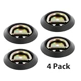 Flush Mount D-Ring (4-Pack) - 1,200 lb Break Strength