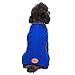 Blueberry Pet Cable Knit Cardigan Dog Sweater, Back Length 12