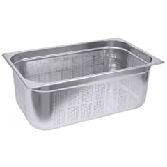 Beh�lter gelocht "Gastronorm-System" GN Gr��e / Inhalt: GN 2/3 / 5,5 Liter