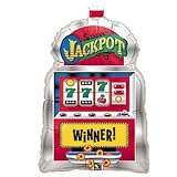 Slot Machine Jackpot Helium Shape Balloon (1 ct)
