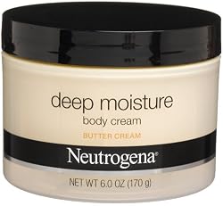 Neutrogena Deep Moisture Body Cream, Butter Cream, 6 Ounce