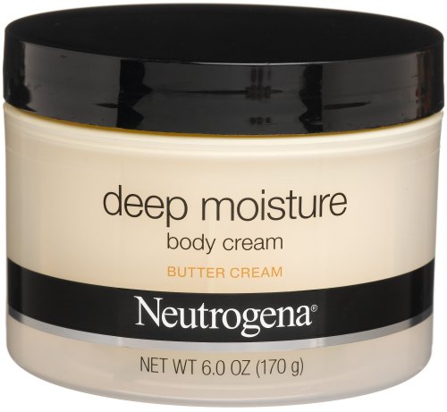 Neutrogena Deep Moisture Body Cream, Butter Cream, 6 Ounce