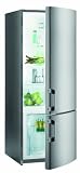 Gorenje RK 61620 X K&uuml;hl-Gefrier-Kombination / A++ / 0.56 kWh / 232 L K&uuml;hlteil / 53 L Gefrierteil / Edelstahloptik / Abtau-Vollautomatik / 1 Flaschenfach f&uuml;r XL-Flaschen