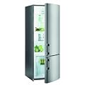 Gorenje RK 61620 X K�hl-Gefrier-Kombination / A++ / 0.56 kWh / 232 L K�hlteil / 53 L Gefrierteil / Edelstahloptik / Abtau-Vollautomatik / 1 Flaschenfach f�r XL-Flaschen