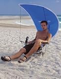Kelsyus Recline Backpack Beach Chair with UV Canopy by Kelsyus