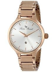 Lucien Piccard Womens LP-12917-RG-22S Lleida Analog Display Japanese Quartz Rose Gold Watch