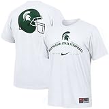 Nike Michigan State Spartans White 2008 Practice T-shirt