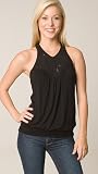 Ella Moss Black Parisienne Tank