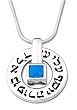 Turquoise Stone against the evil eye Necklace
