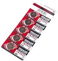 5 LOT MAXELL BATTERIES CR2032 3V LITHIUM CELL BATTERIES