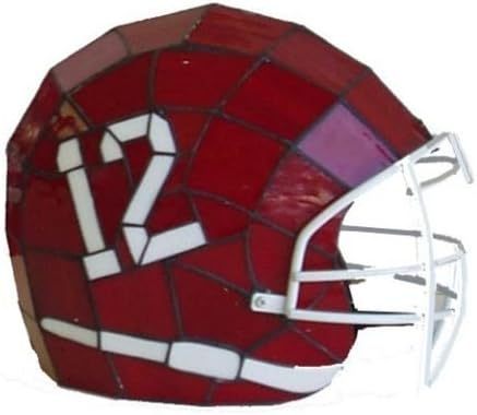 Traditions Artglass ALA235 Studios University Of Alabama Stained Glass Helmet Light