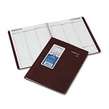 At-A-Glance G520-14 Dayminder Weekly Appointment Book, 1 Week/Spread, 8x11, Burgundy