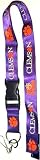 CLEMSON TIGERS BREAKAWAY VELCRO NYLON LANYARD