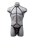Male Power Men's Fetish Lingerie, Gladiator, Black, Small/Med