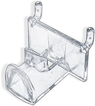 25 Piece New Retails Clear Molded Plastic Eyeglass Holder for Pegboard