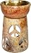 OIL BURNER - NATURAL SOAPSTONE PEACE