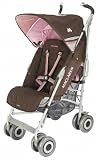 Maclaren Techno XLR Stroller, Coffee and Powder Pink