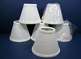 Chandelier Shade Clip on 6 Off with Linen