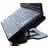 Black Adjustable 6 Levels Protector USB Cooling Cooler Laptop 3 Fans Pad with 4 USB 2.0 Ports for Sony HP Dell Samsung Toshiba Advent Compaq,Packard Bell