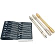 18 Pin Vises HSS Drill Bits Modeling Hobby Hand Tools
