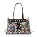Dooney Bourke Large Logo Mutli Zip Top Bag Purse Tote Black