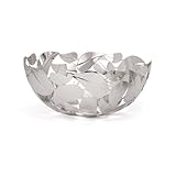 IMAGE OF Torre & Tagus Fina Stainless Steel Leaf Bowl Large