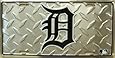 Detroit Tigers Diamond Emboss Auto Tag