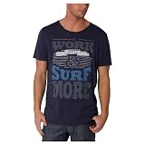 Rusty Men's Less Work Tee - India Ink L