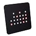 Powers of 2 XLD Wall Clock - Red