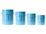 Click for more about Pet food containers blue, PT Design - Present Time UK.