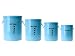 Pet food containers blue, PT Design
