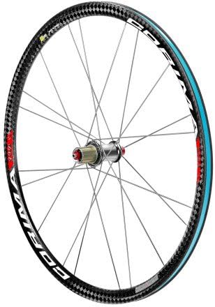 Corima Viva "S" Carbon Road Wheel - Clincher Black, Front