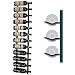 VintageView 12 Bottle Wine Rack (1 Deep - Platinum