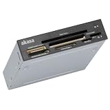 Akasa AK-ICR-09; 88.9 mm (3.5 “); USB 2.0; 480 Mbit/s; Black; Grey; Windows XP / Vista / 7 (AK-ICR-09)