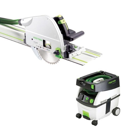 Festool TS 75 EQ Plunge-Cut Saw  T-Loc plus CT 
