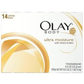 Olay-Body Moisturizing Bars with Shea Butter, 4.25 oz