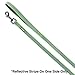 Pawtitas 6 FT Padded Dog Leash with Comfortable Neoprene Padding Handle - Green Lead | Medium Reflective Dog Leash with Highly Reflective Band Perfect for Medium and Large Dogs and Puppies.
