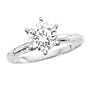 4.25 ct. F - VS2 GIA Certified Round Brilliant Cut Diamond Solitaire Ring (White or Yellow Gold)